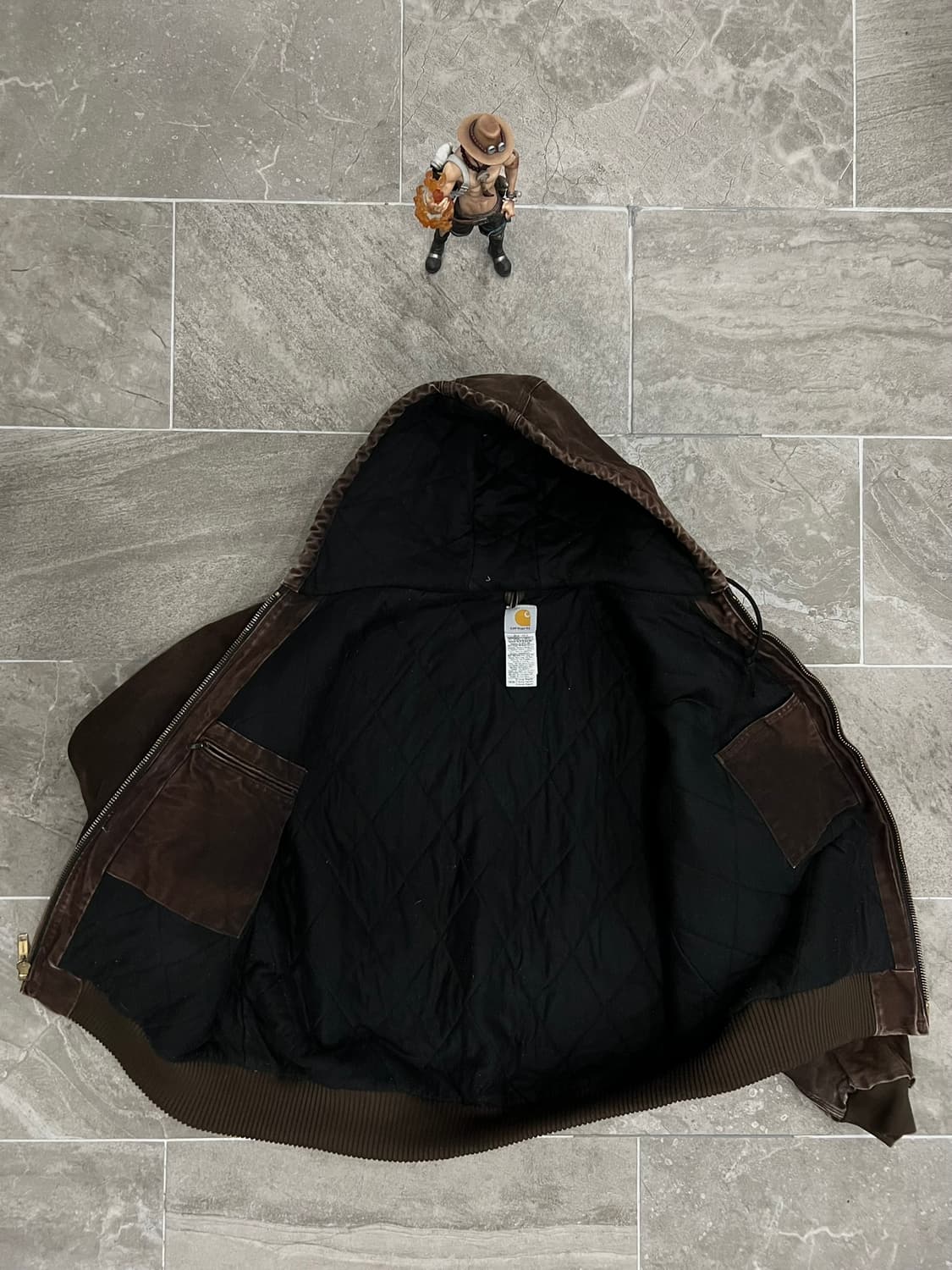 (XL) 칼하트 덕 액티브 후드자켓 J130 DKB 다크브라운 상품이미지3