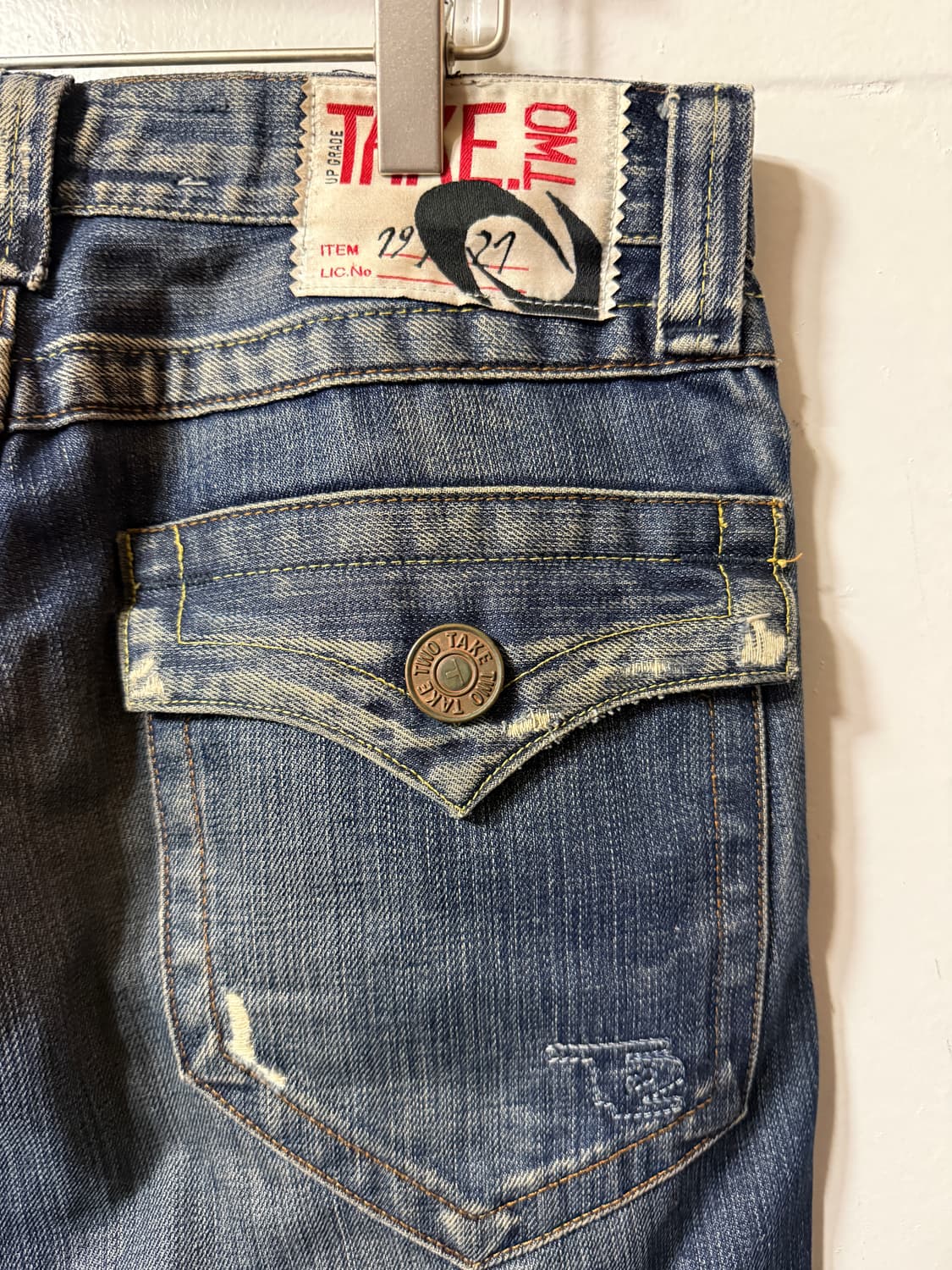 테이크투 데님팬츠 상품이미지3