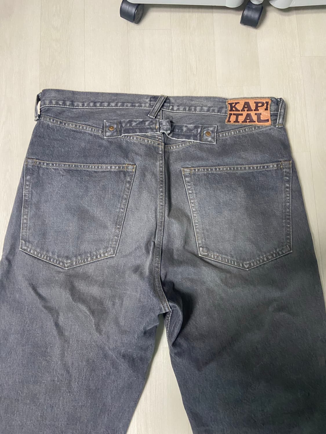 [38] 캐피탈 본 데님 흑청, 멕시칸 턱시도 흑청 상품이미지5