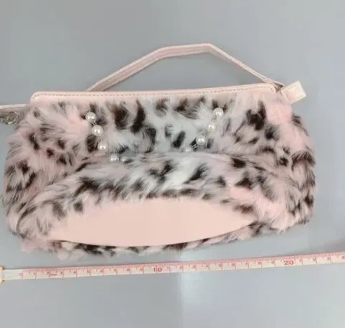 빈티지핑크호피 숄더백클러치백 레오파드오네히메로맨틱갸루핀터깔y2k헤이세이 상품이미지2