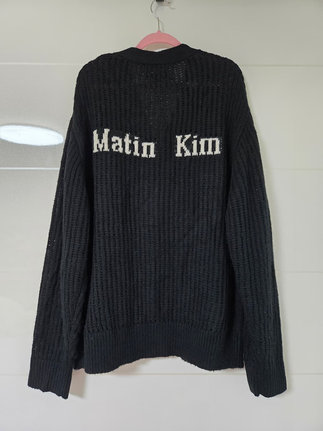 마뗑킴 블랙 니트 가디건 상품이미지6