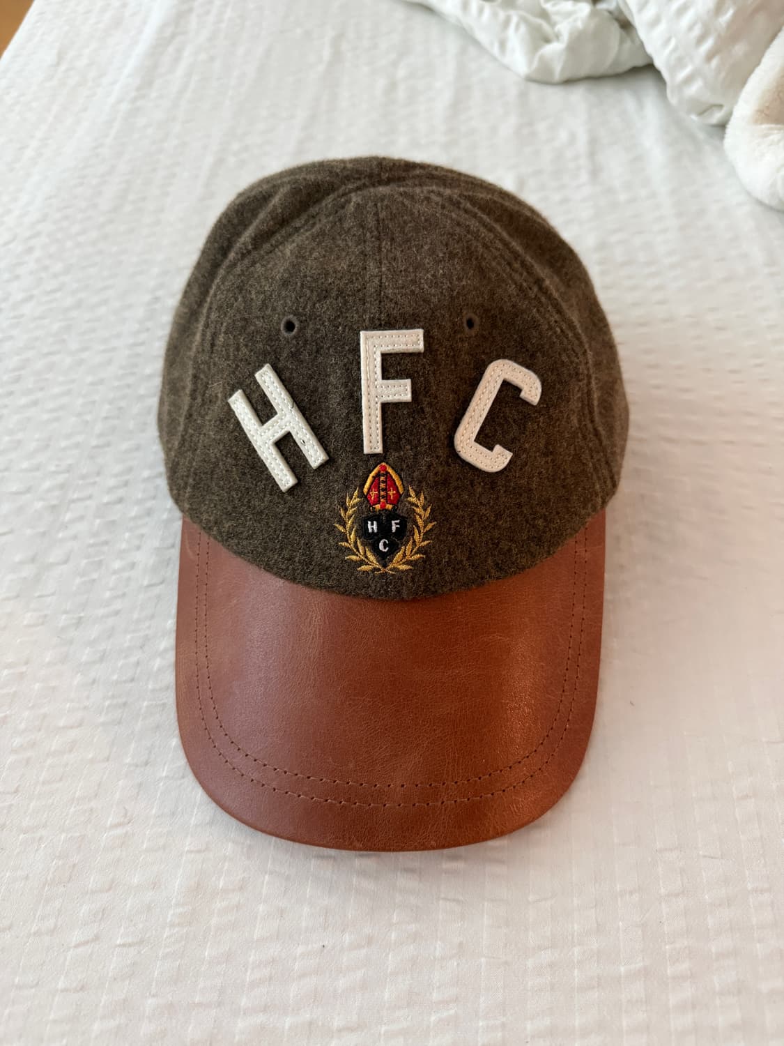 헤리티지플로스 울 레더 캡 상품이미지1