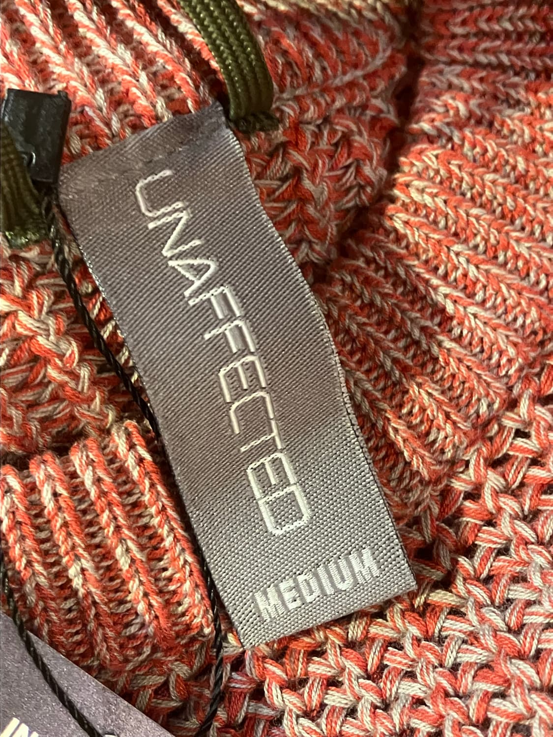 언어펙티드 니트 레드 M  #csz1910  상품이미지4