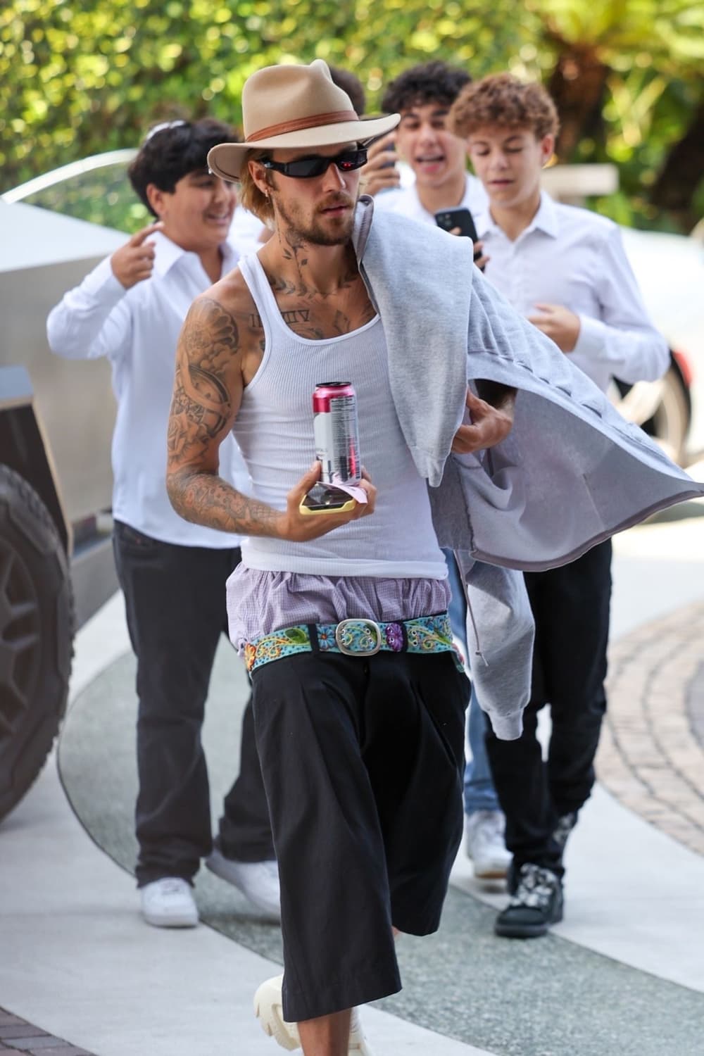 90s USA 빈티지 러셀 후드집업 라이트 그레이 XL 상품이미지1