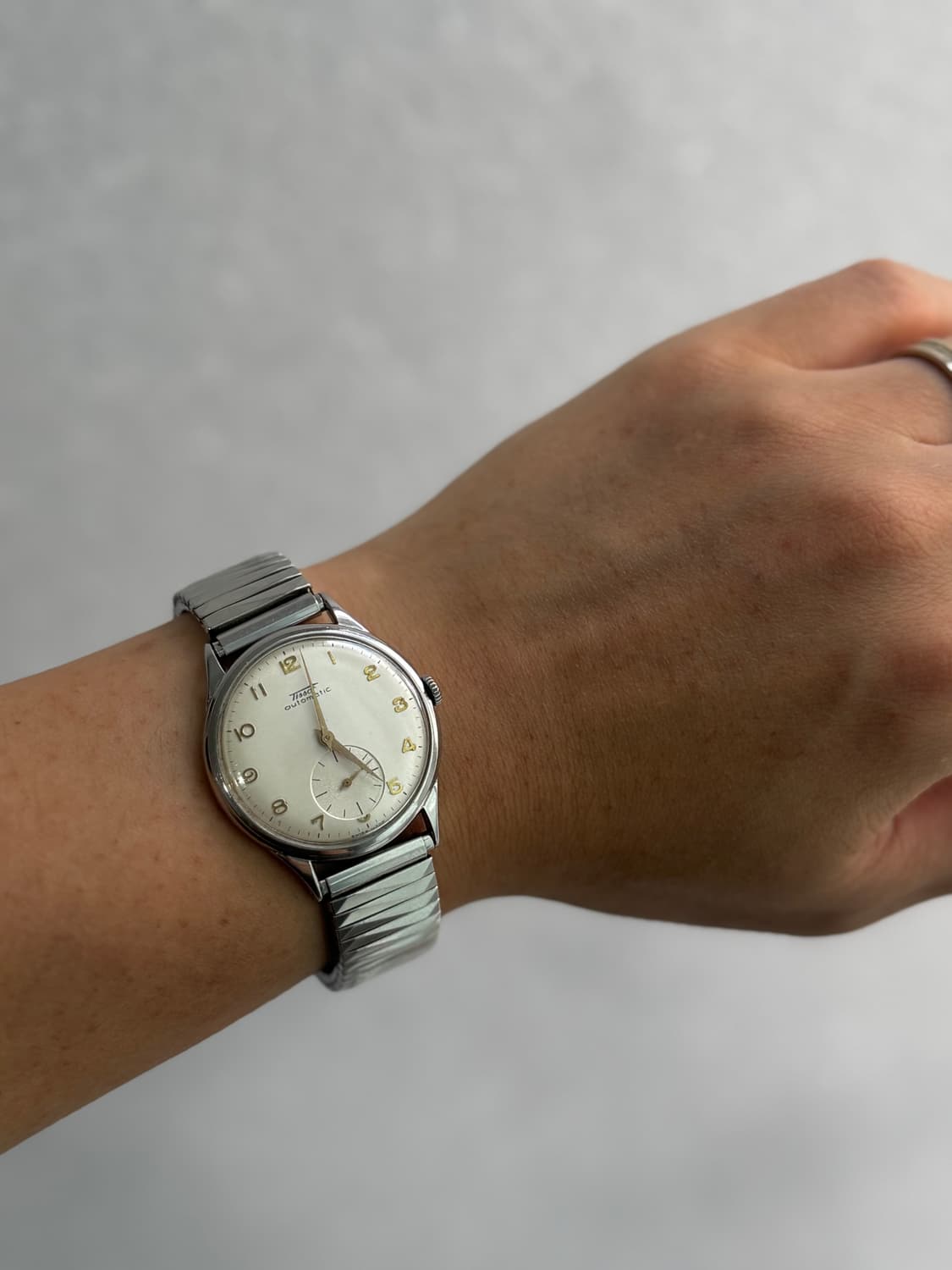 빈티지 Tissot 망치자동/독립초침/스몰세컨 희귀시계 상품이미지3