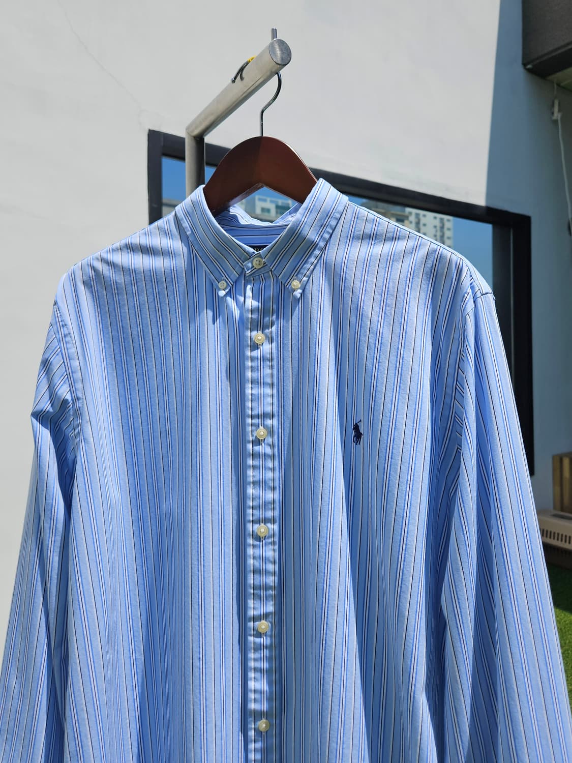 폴로 랄프로렌 스트라이프 셔츠 XL 상품이미지3