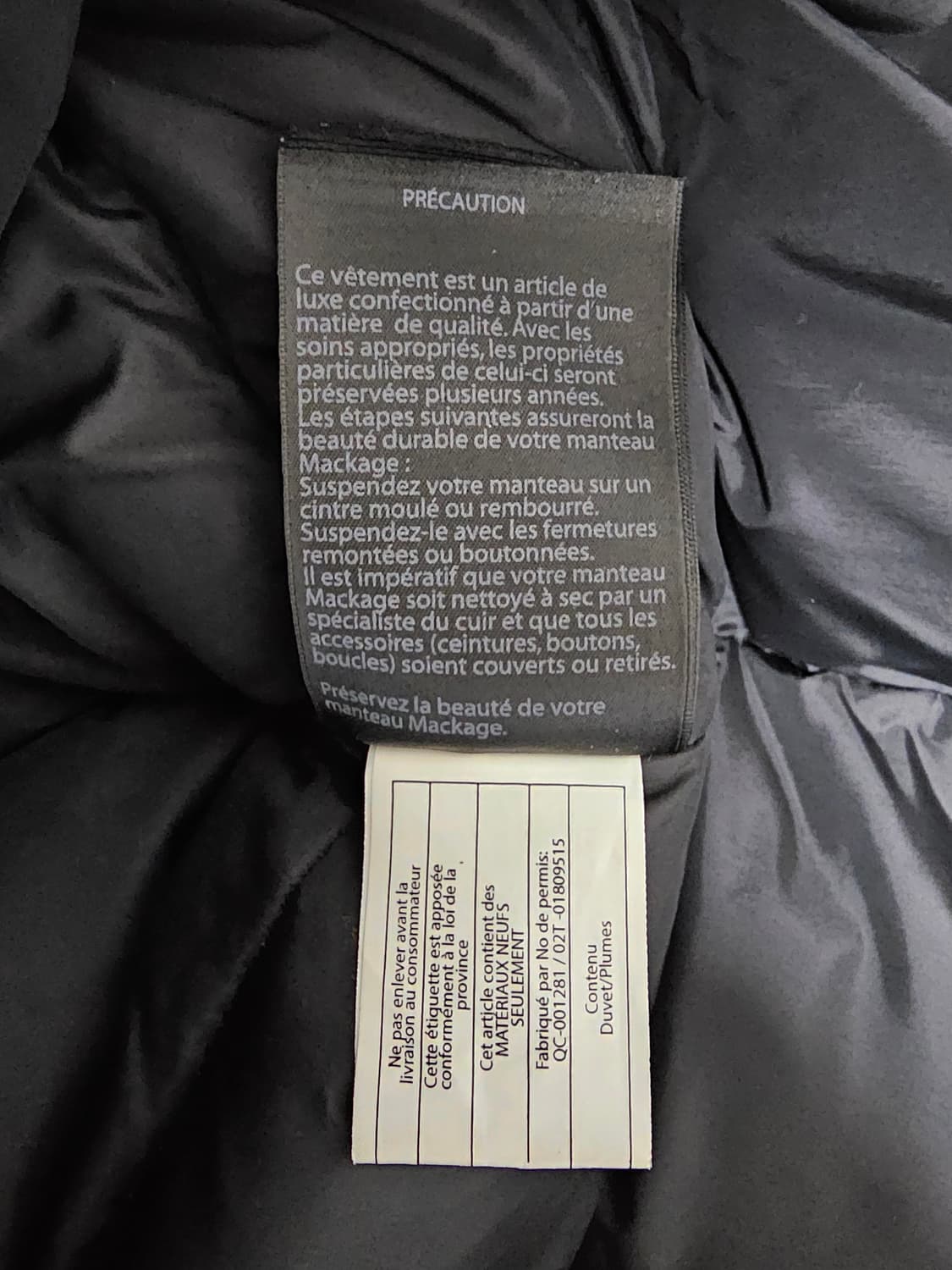 맥케이지 케리 덕다운롱패딩 XS 상품이미지8