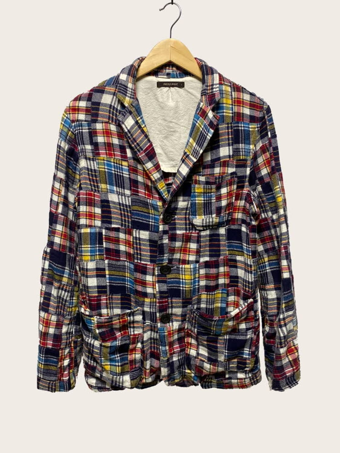 JPN madras check patchwork jk 상품이미지1