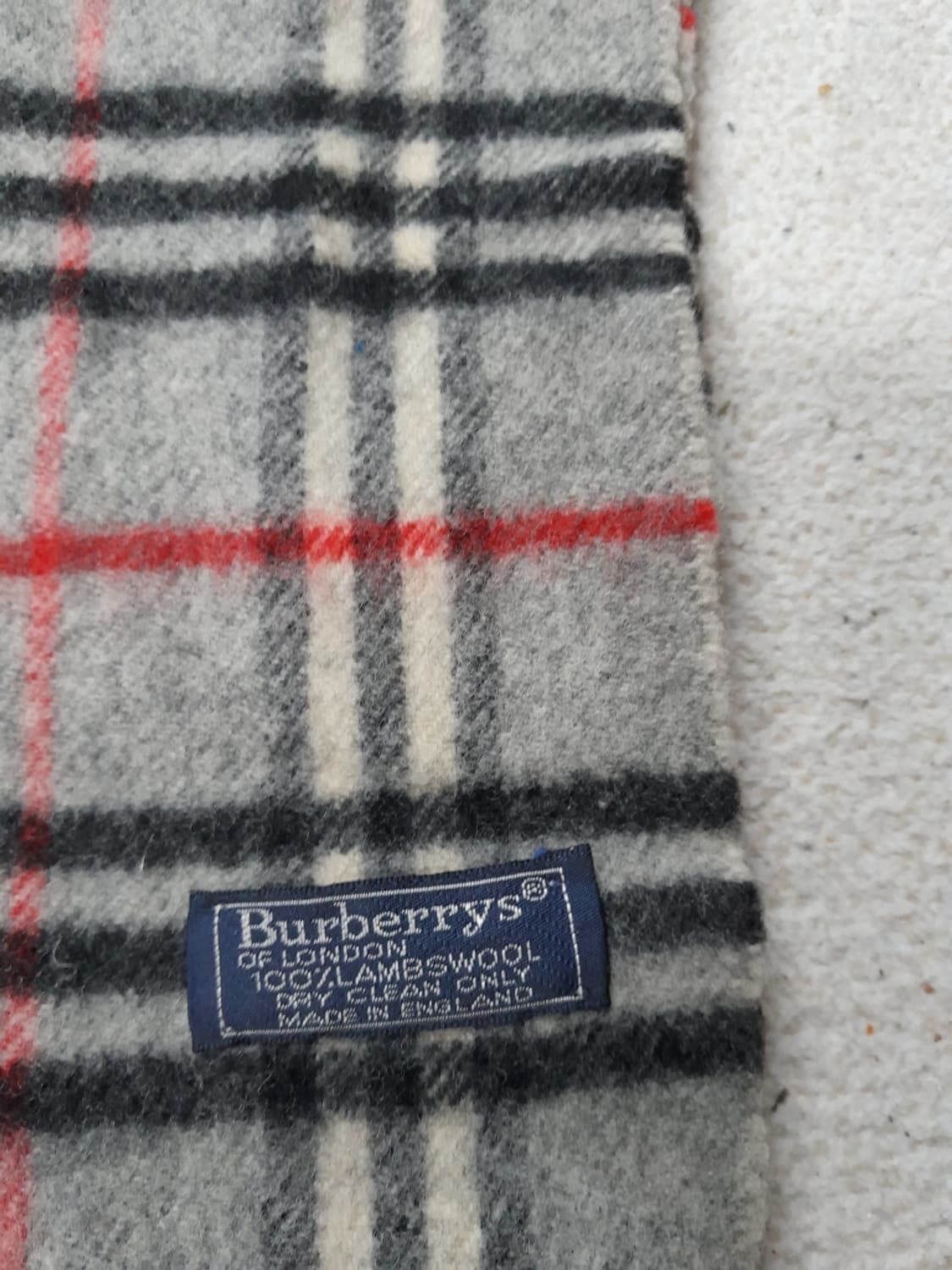 버버리 램스울 숏머플러 상품이미지2