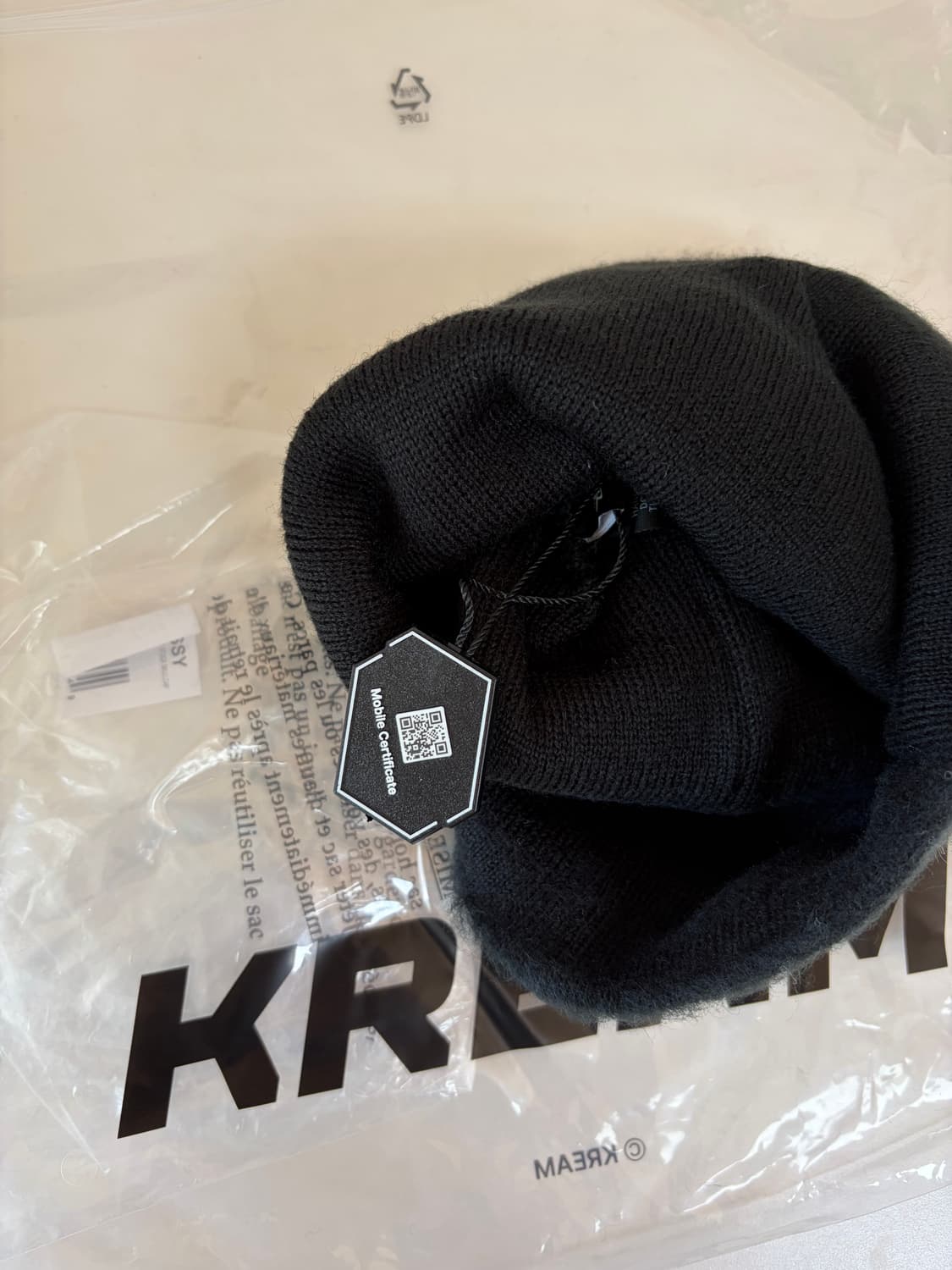 새상품) 스투시 브러쉬드 아웃 스탁 스컬캡 비니 블랙 상품이미지3