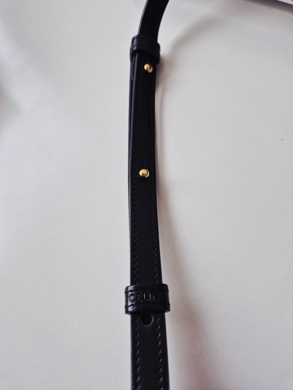 셀린느 트리옹프 미니 블랙 크로스백 상품이미지9