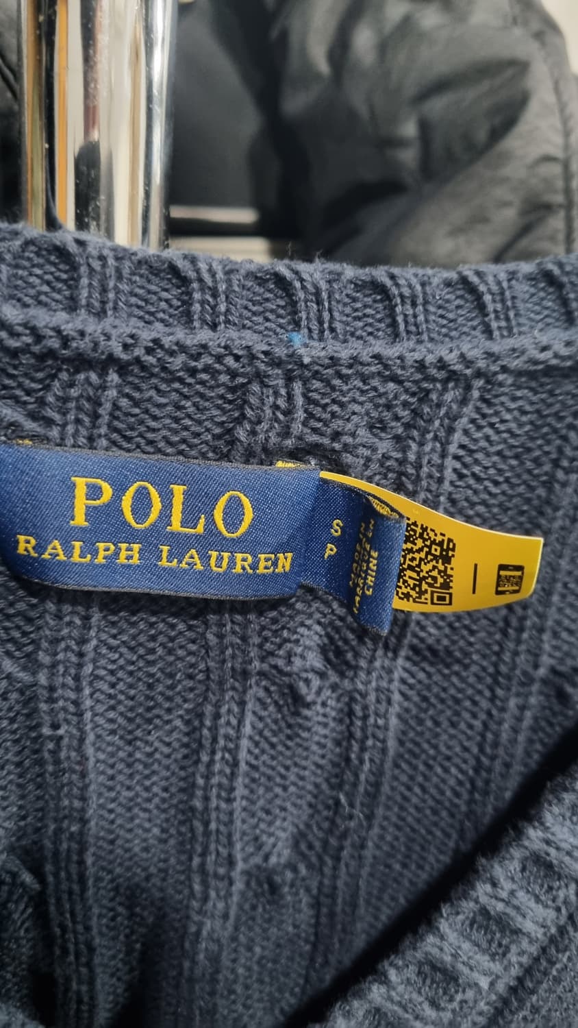 폴로랄프로렌 레이디 2장일괄 브이넥 케이블 니트 s사이즈(90~95) 상품이미지2