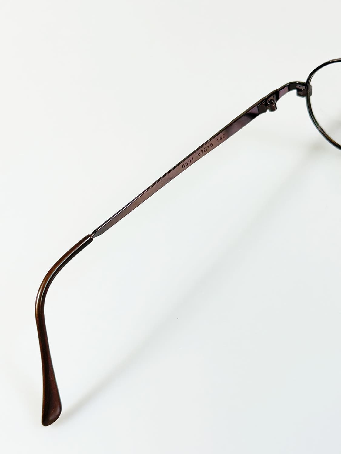 90s ULTRA 건메탈 골드 티타늄 슬림스퀘어 빈티지 안경 상품이미지8