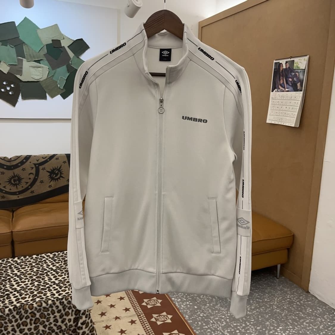 엄브로 스트릿 힙합 사이드라인 져지 집업 자켓 95 C09547 상품이미지3