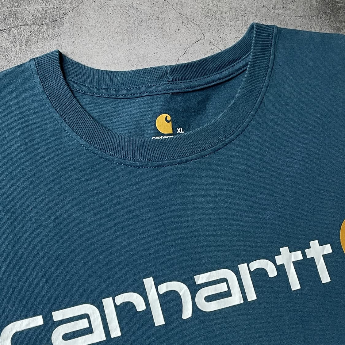CARHARTT 칼하트K195 딥 네이비 그래픽 반팔 티셔츠 A01158 상품이미지2