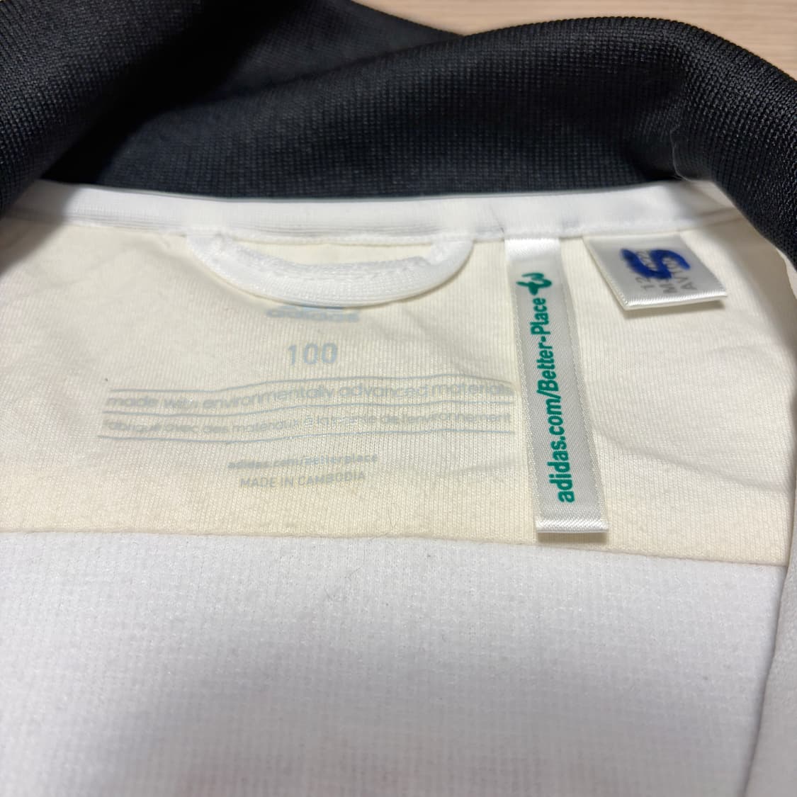 아디다스 X 독일 화이트/블랙 트랙탑 져지 상품이미지4