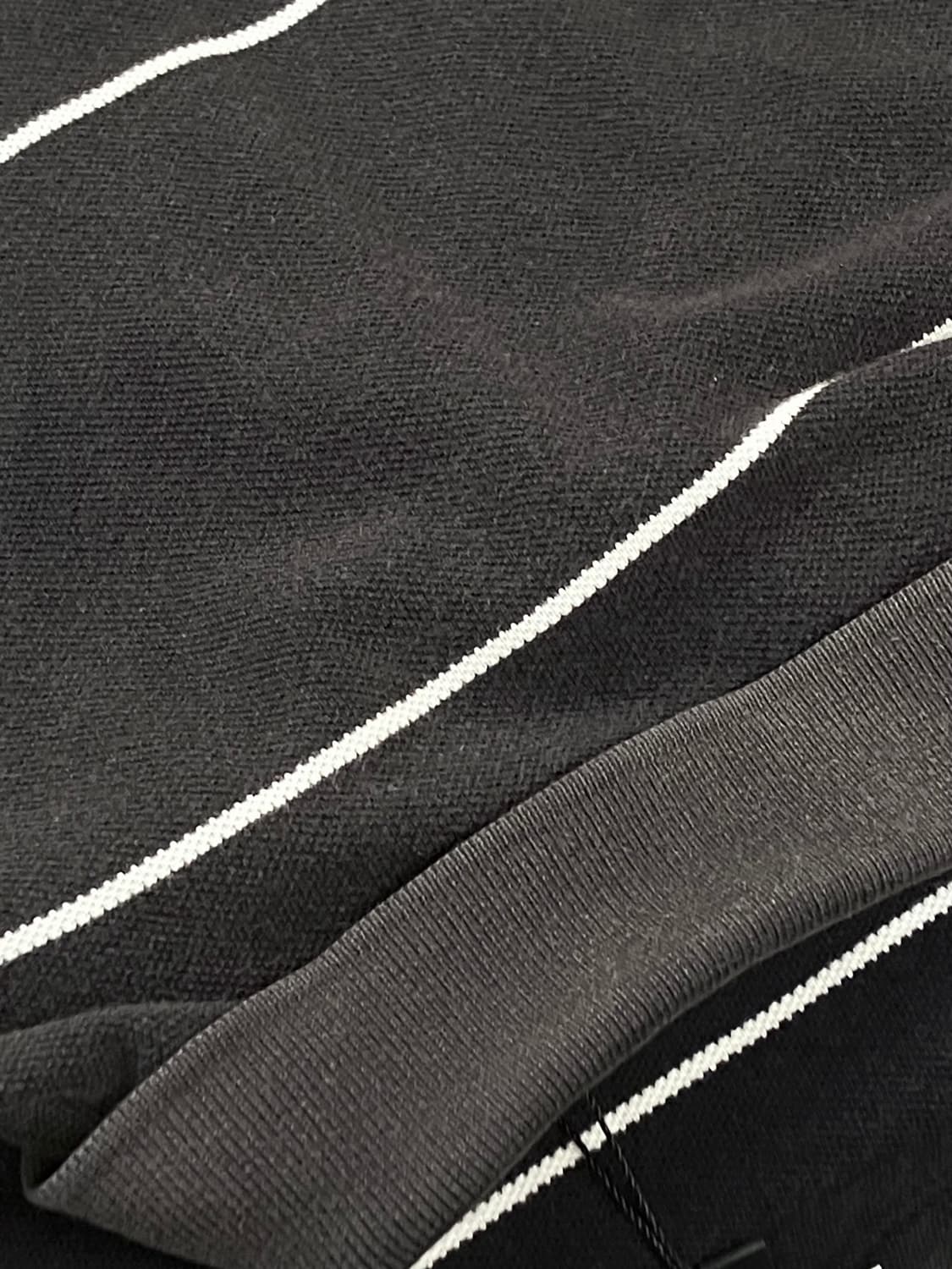 폴로 랄프로렌 스트라이프 카라 반팔 티셔츠 블랙 M #csz3189 상품이미지7