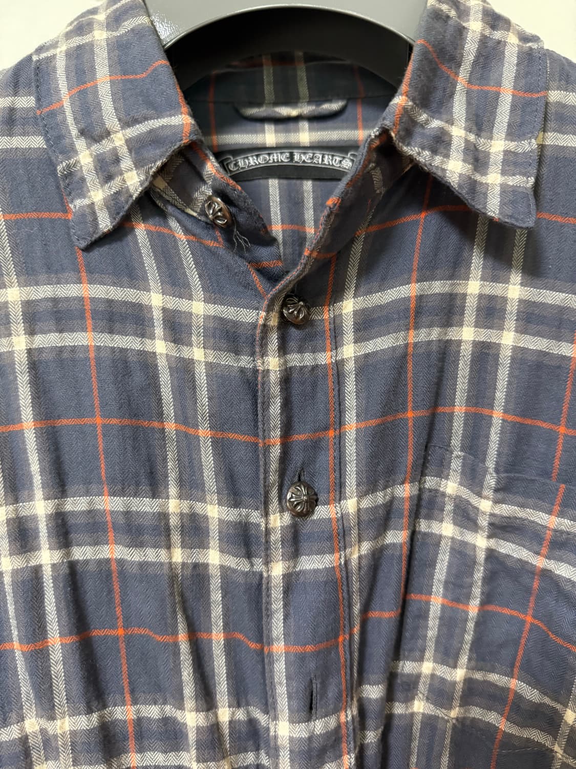 크로스패치 체크셔츠 상품이미지2