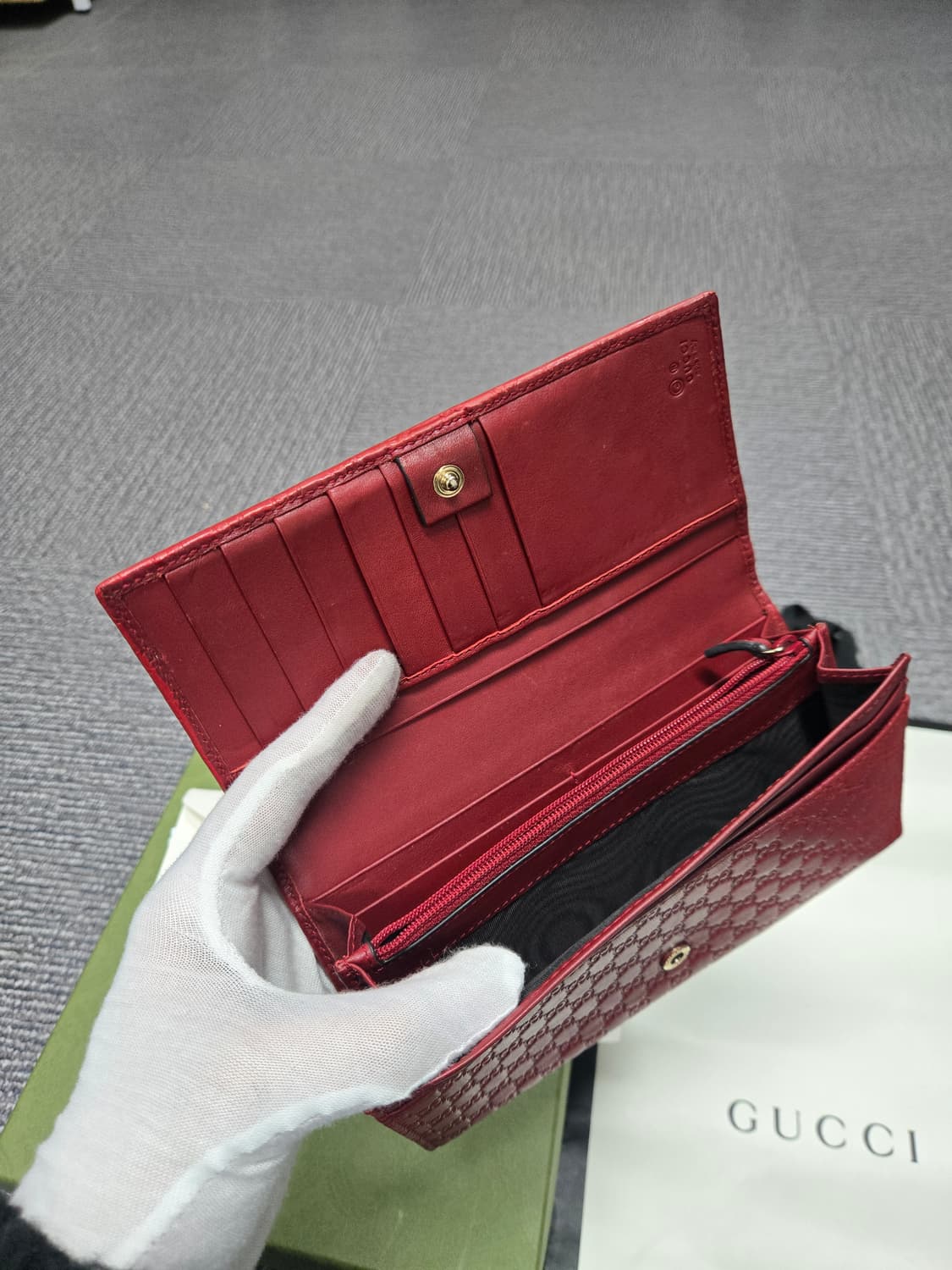 [특가][정품] 구찌 시마 장지갑 상품이미지5