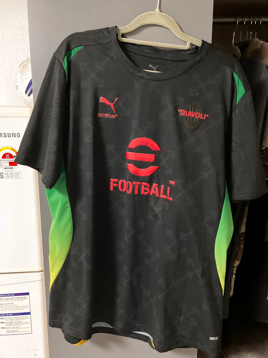 푸마 AC 밀란 Off-White 져지 XL 상품이미지1