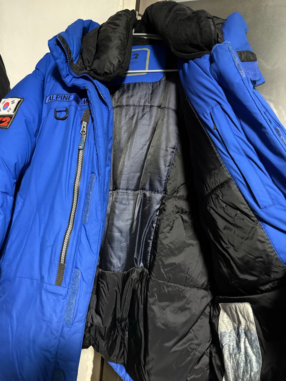 K2 알파인 팀 800 필파워 다운 패딩 블루 100 상품이미지4
