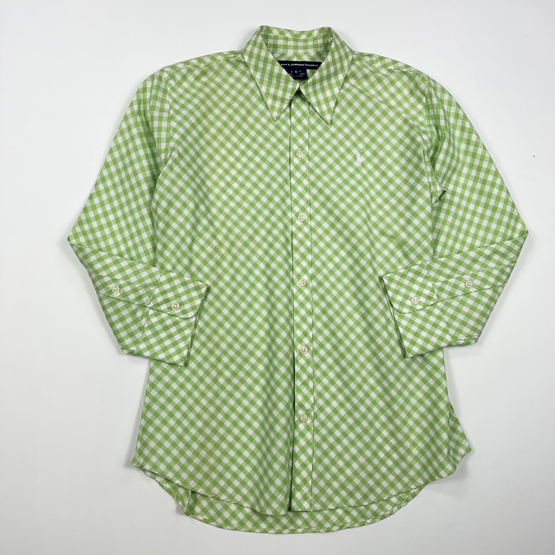 폴로 랄프로렌 포니 RL 9부 체크셔츠 (S 여성추천) 상품이미지2