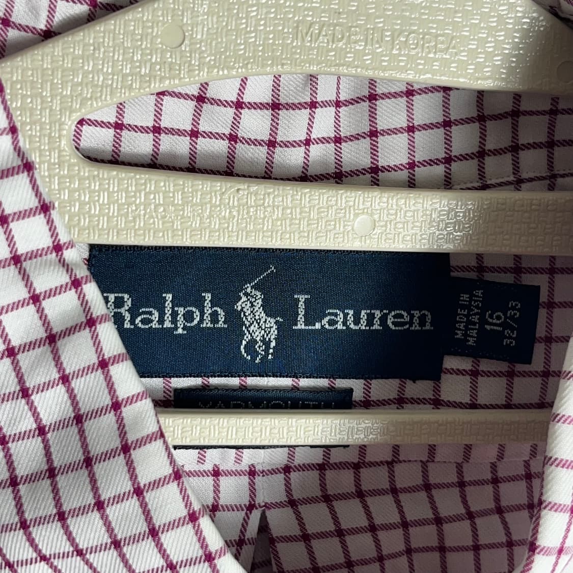 [Ralph Lauren] 랄프로렌 레드체크 버튼다운 셔츠 상품이미지4