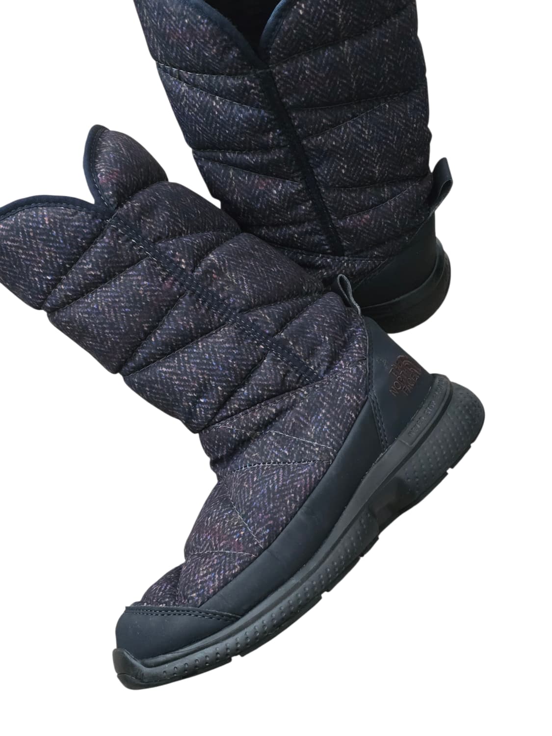 (240)노스페이스 퀄팅 패딩 방한 부츠 상품이미지2