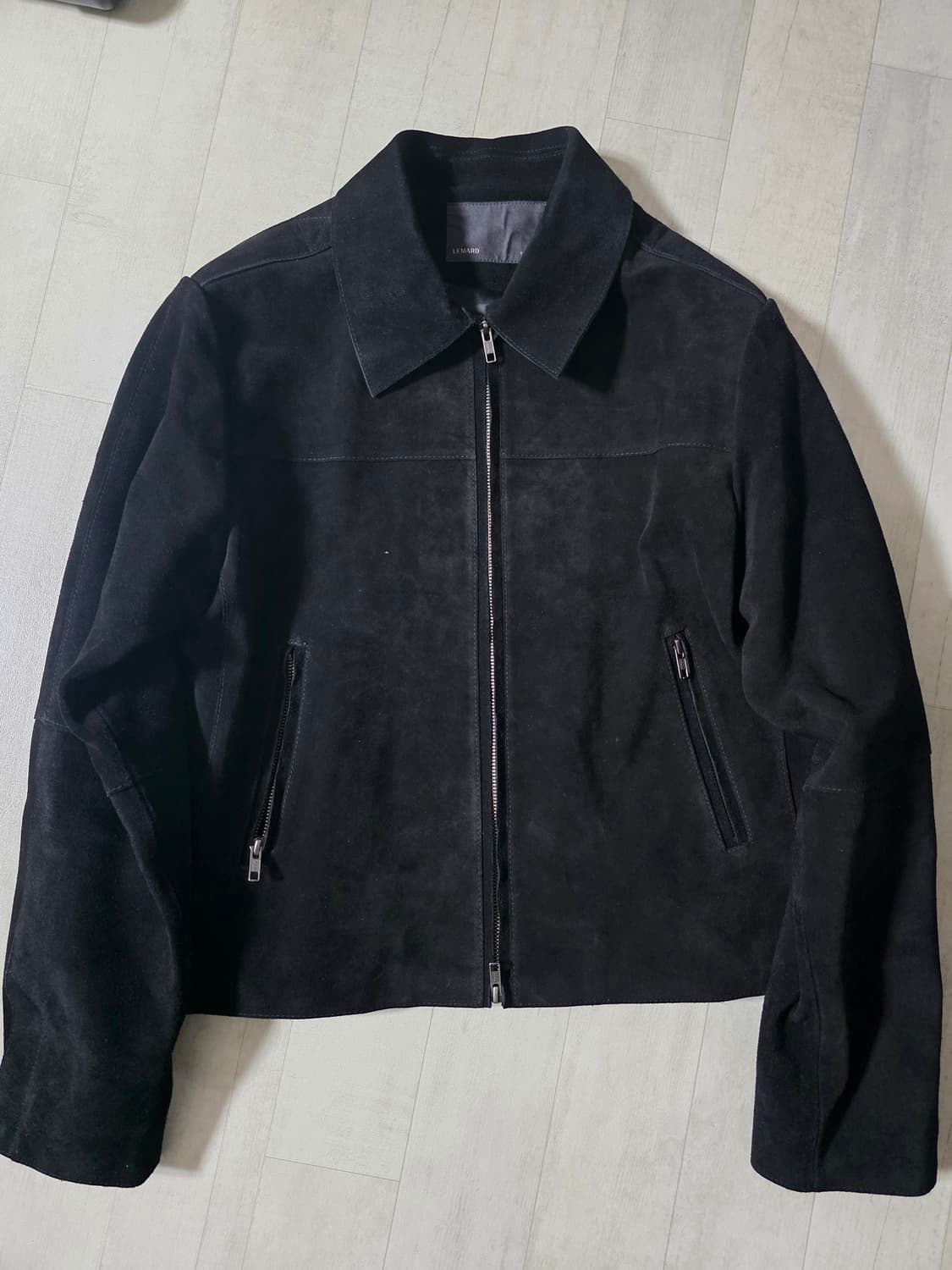 르마드 카우하이드 리얼 스웨이드 자켓 2사이즈 상품이미지1