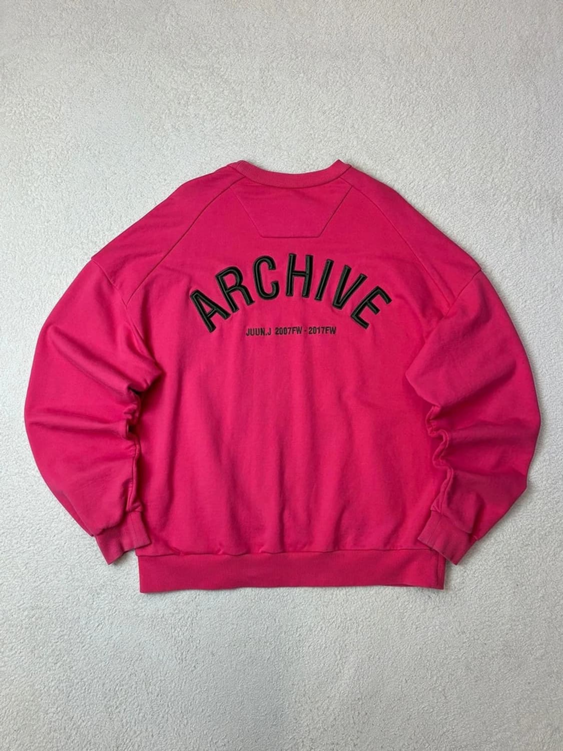 준지 JUUN.J 아카이브 빅로고 스웻 맨투맨 PN6091    상품이미지1