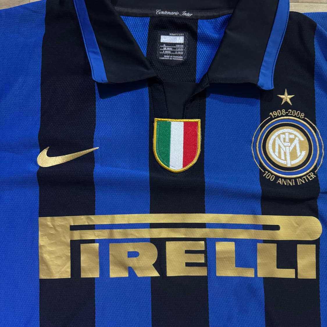 07-08 나이키 인터밀란 NO.7 루이스 피구 홈 유니폼 상품이미지3