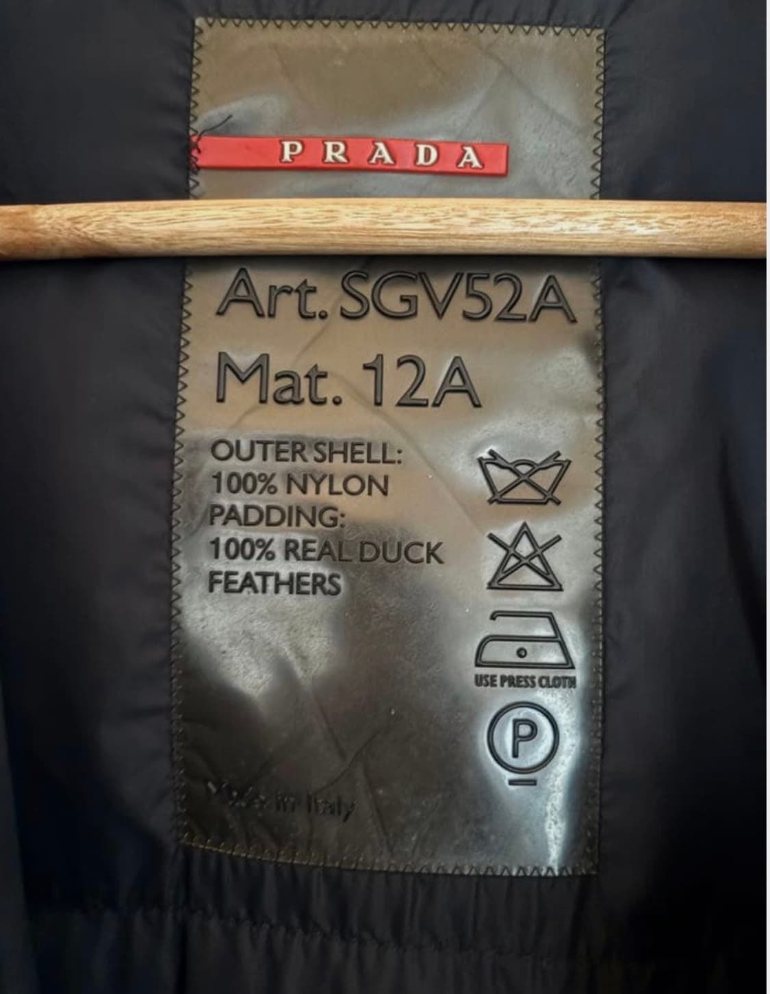 Prada Sports down coat 상품이미지3