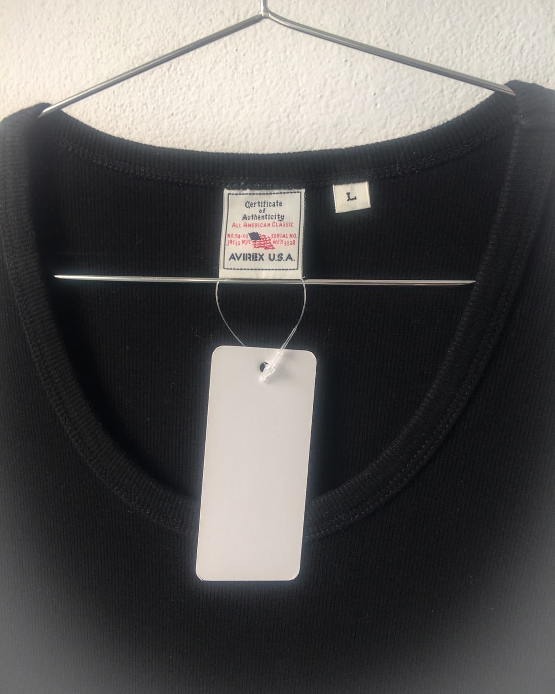 Avirex ribbed t shirt 상품이미지4