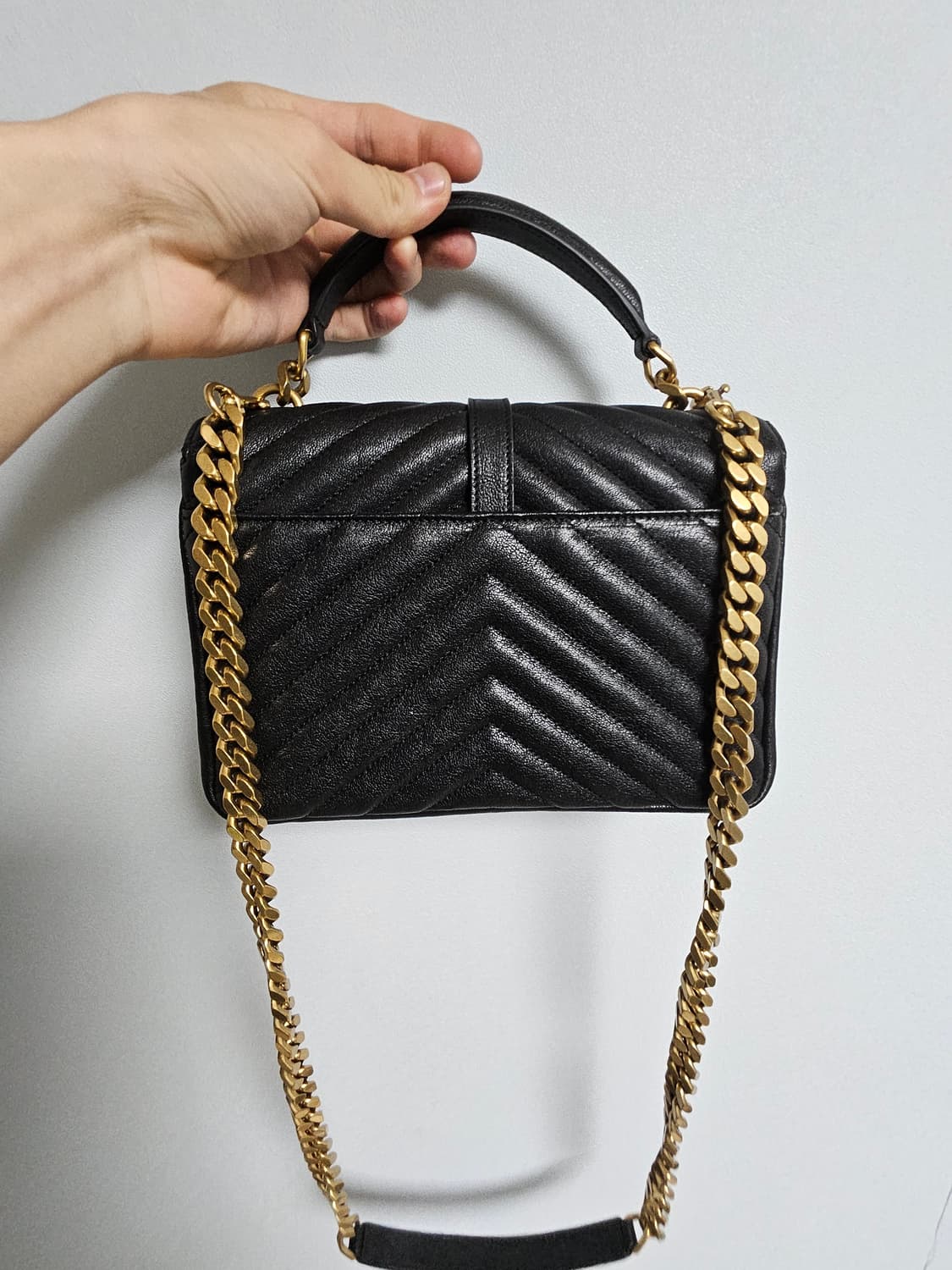 입생로랑 컬리지백 미듐 (새상품급) 상품이미지3