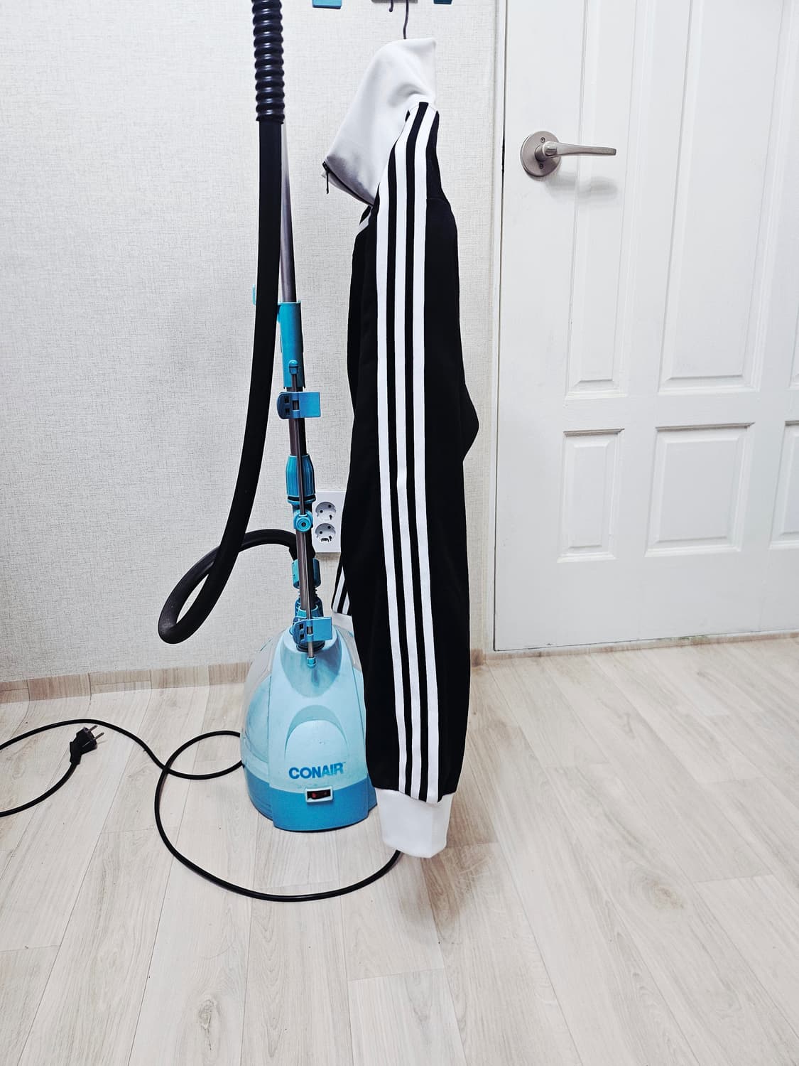 (110)2XL☆초대장급☆아디다스 베켄바우어2중지퍼[블랙화이트]트랙탑져지 상품이미지5