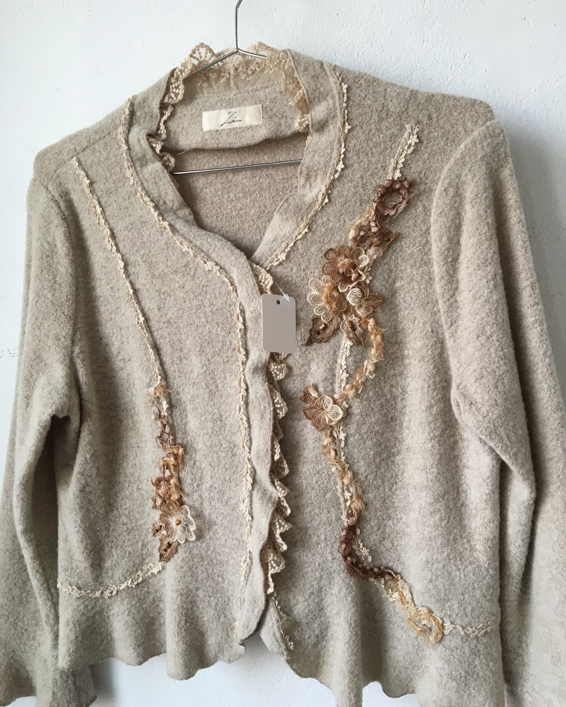 Corsage knitted jacket 상품이미지4