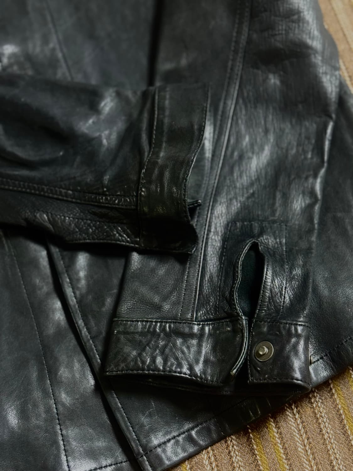 Isamu Katayama Backlash 소가죽 자켓 상품이미지3