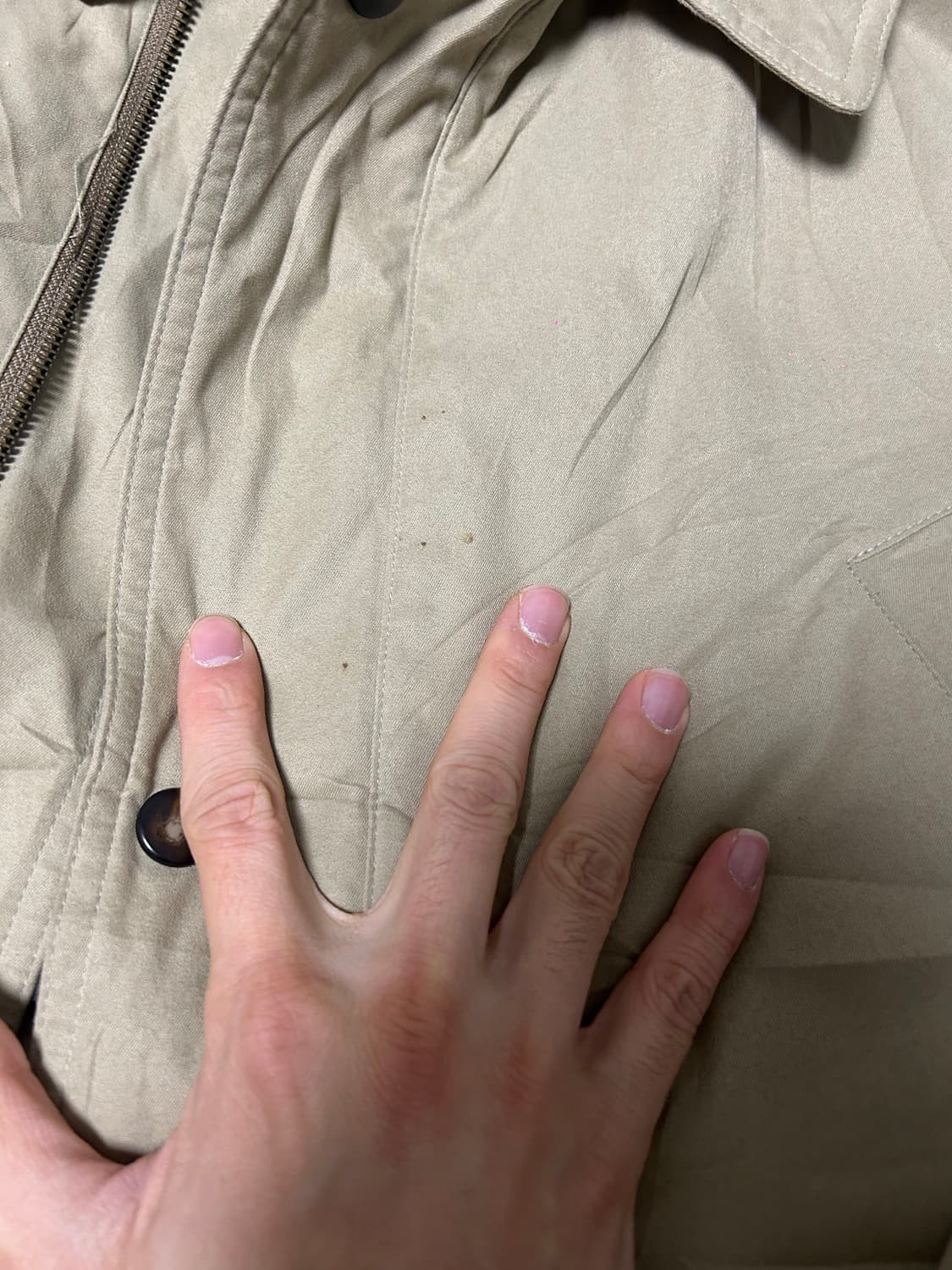 일본판 베이지 코트 내피포함 사이즈 105-110 상품이미지3