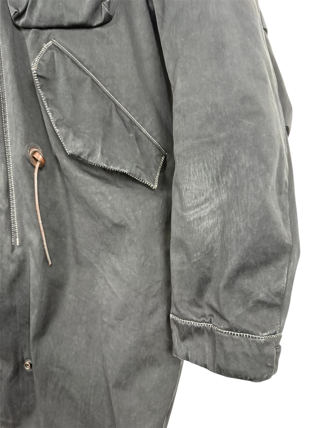 그런지 존 오케스트라 pvc 레인 야상자켓 46 상품이미지3