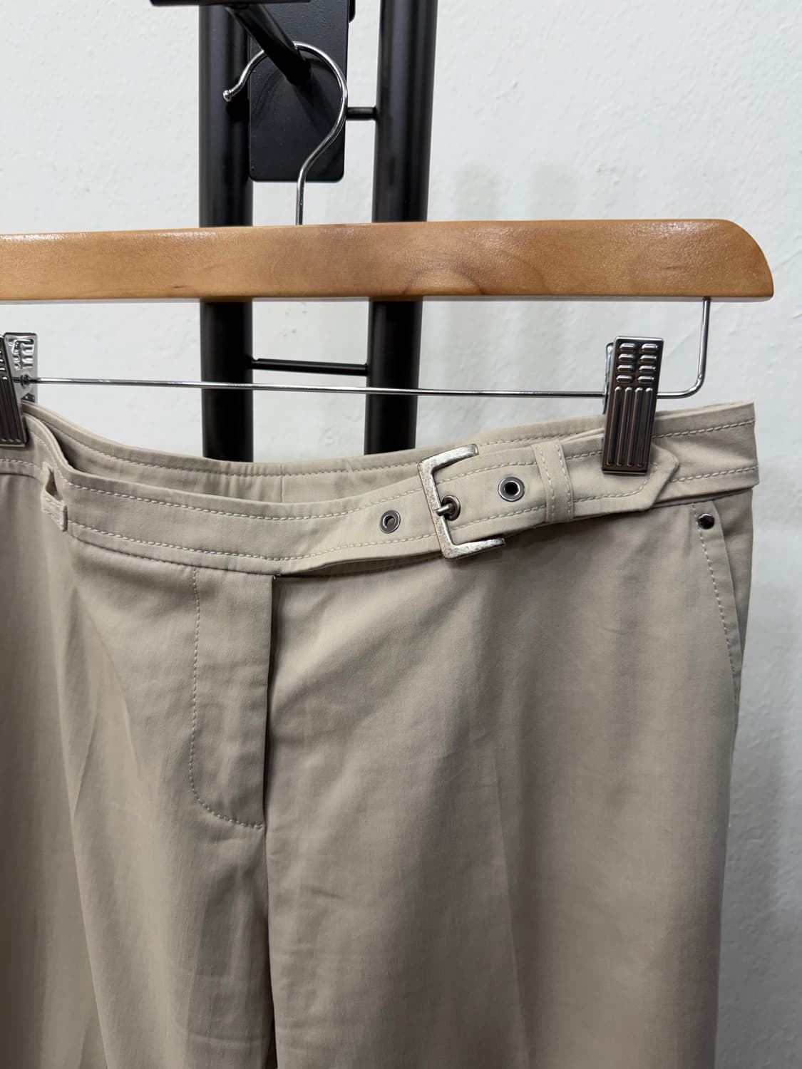 매장판정품) 막스마라 여성 벨트팬츠 28 상품이미지3