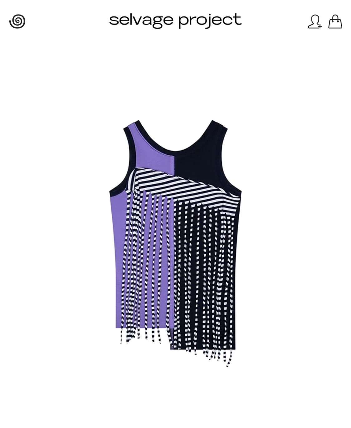 셀비지프로젝트 Door curtain sleeveless (OS) 상품이미지1