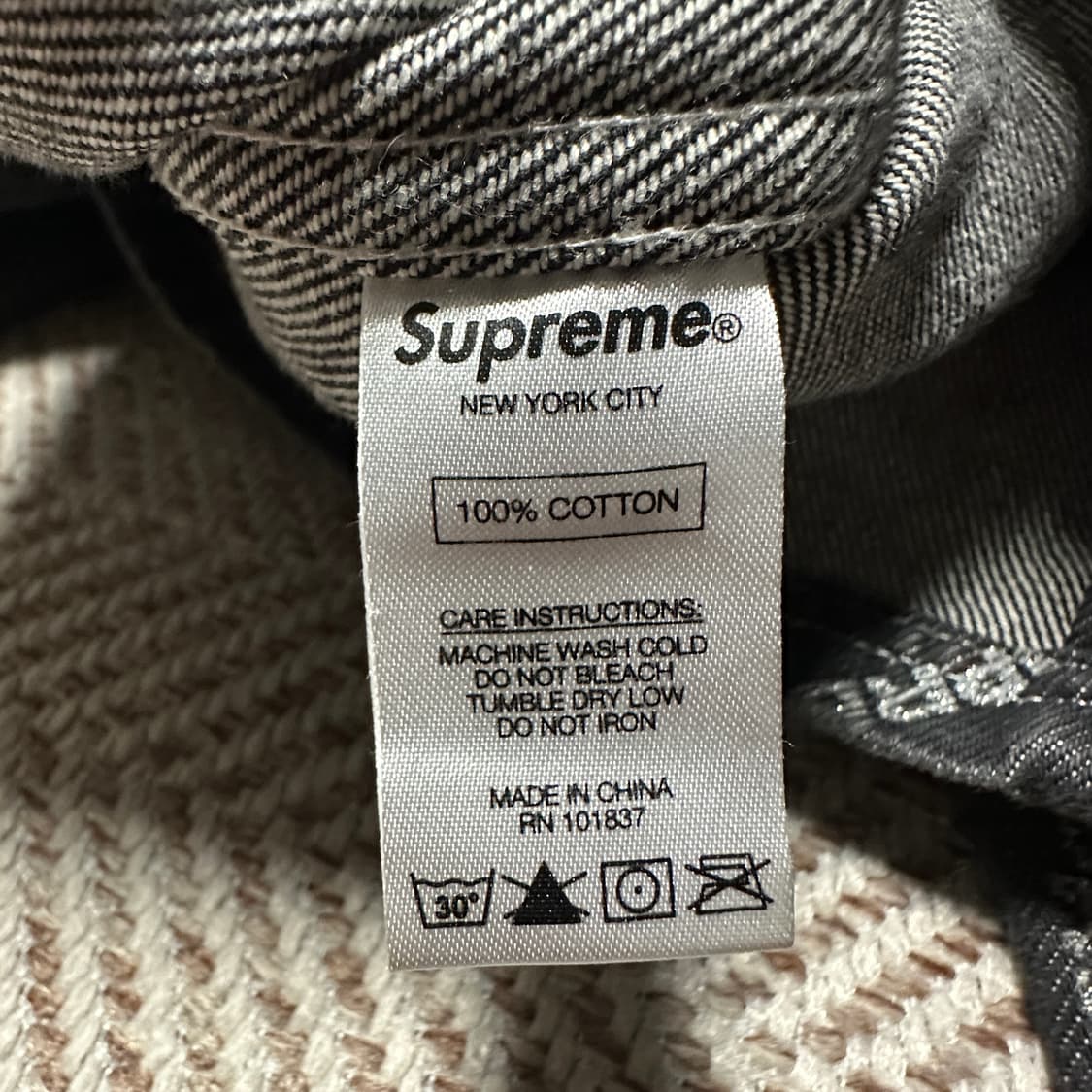 SUPREME denim jacket 상품이미지4