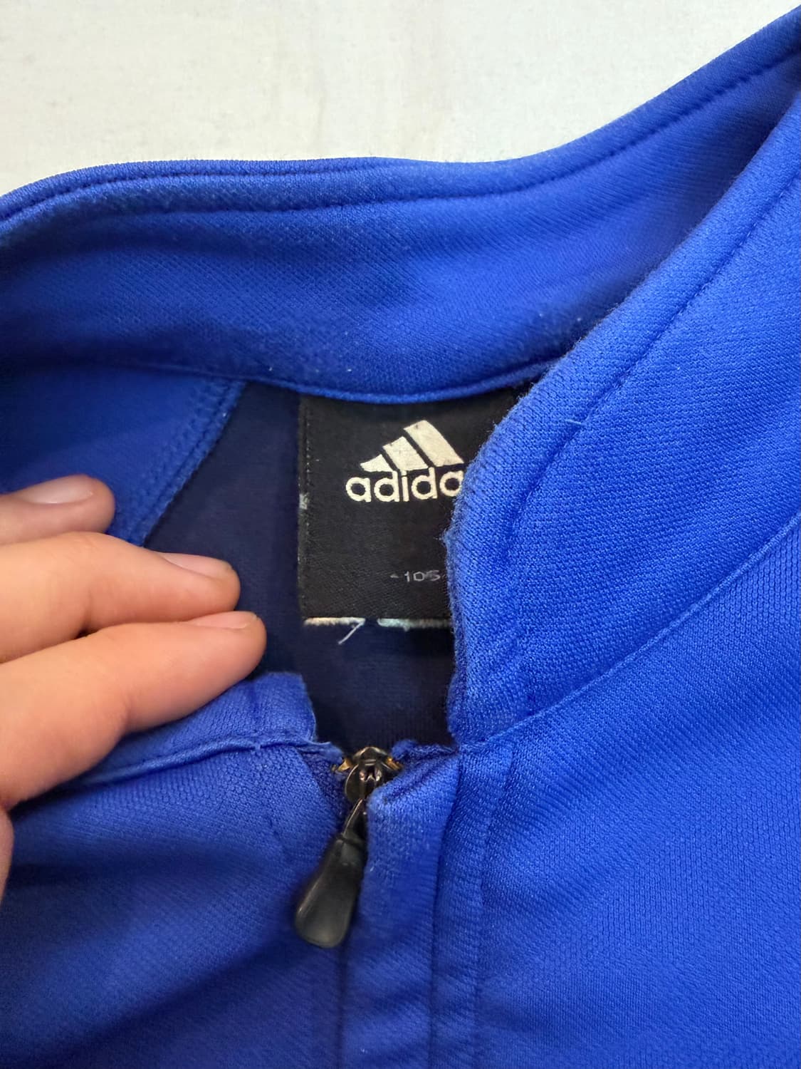 아디다스 수원삼성 2009 반집업 트레이닝 탑 유니폼 상품이미지5