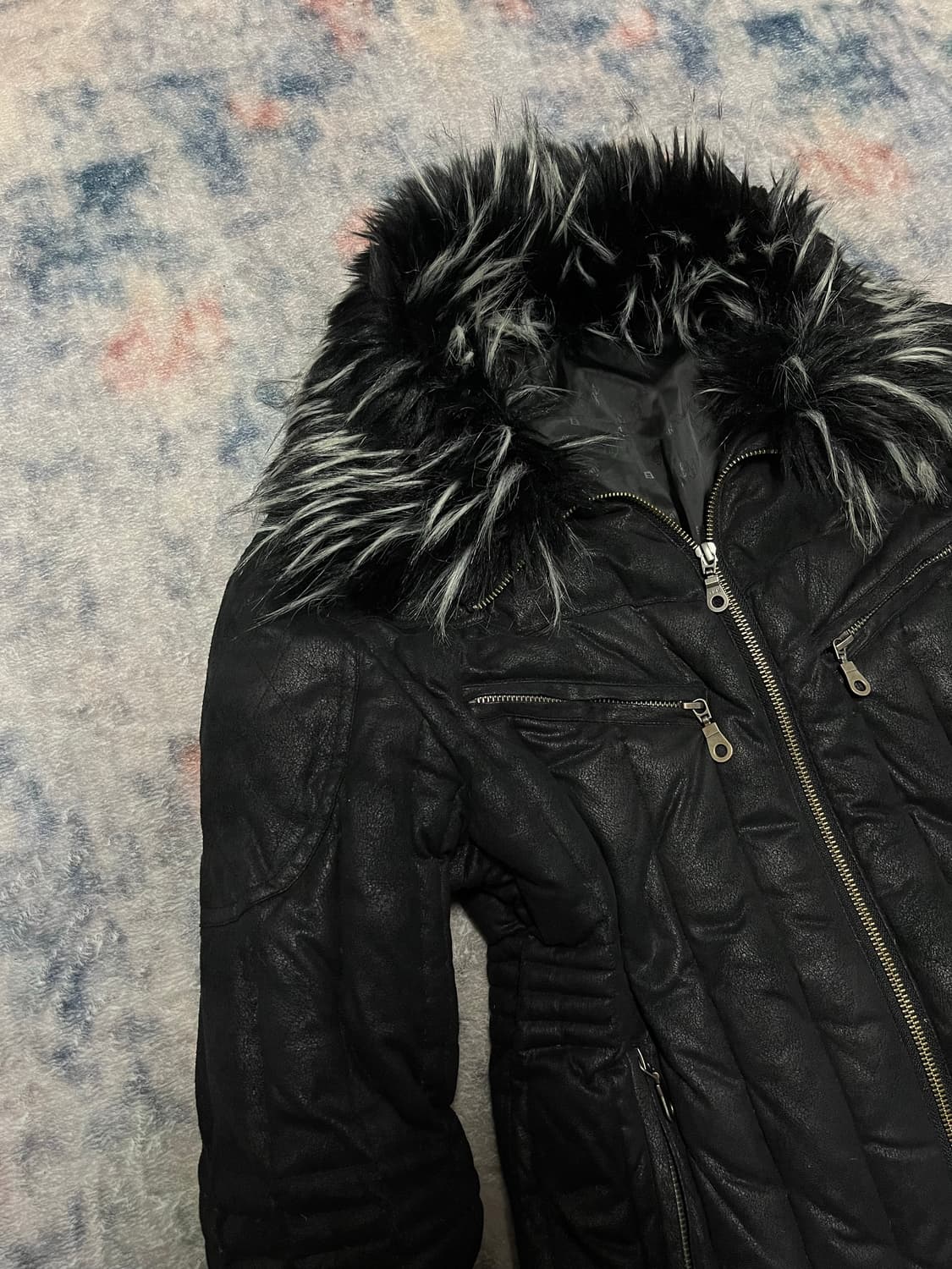 Regius 00s archive vkei trimming fur jac 상품이미지3