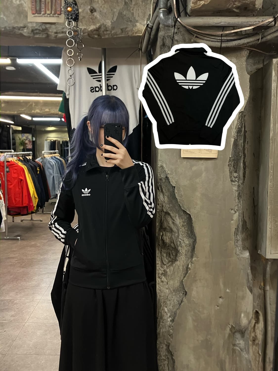 아디다스 파이어버드 져지 블랙 95 #csz2221 상품이미지1