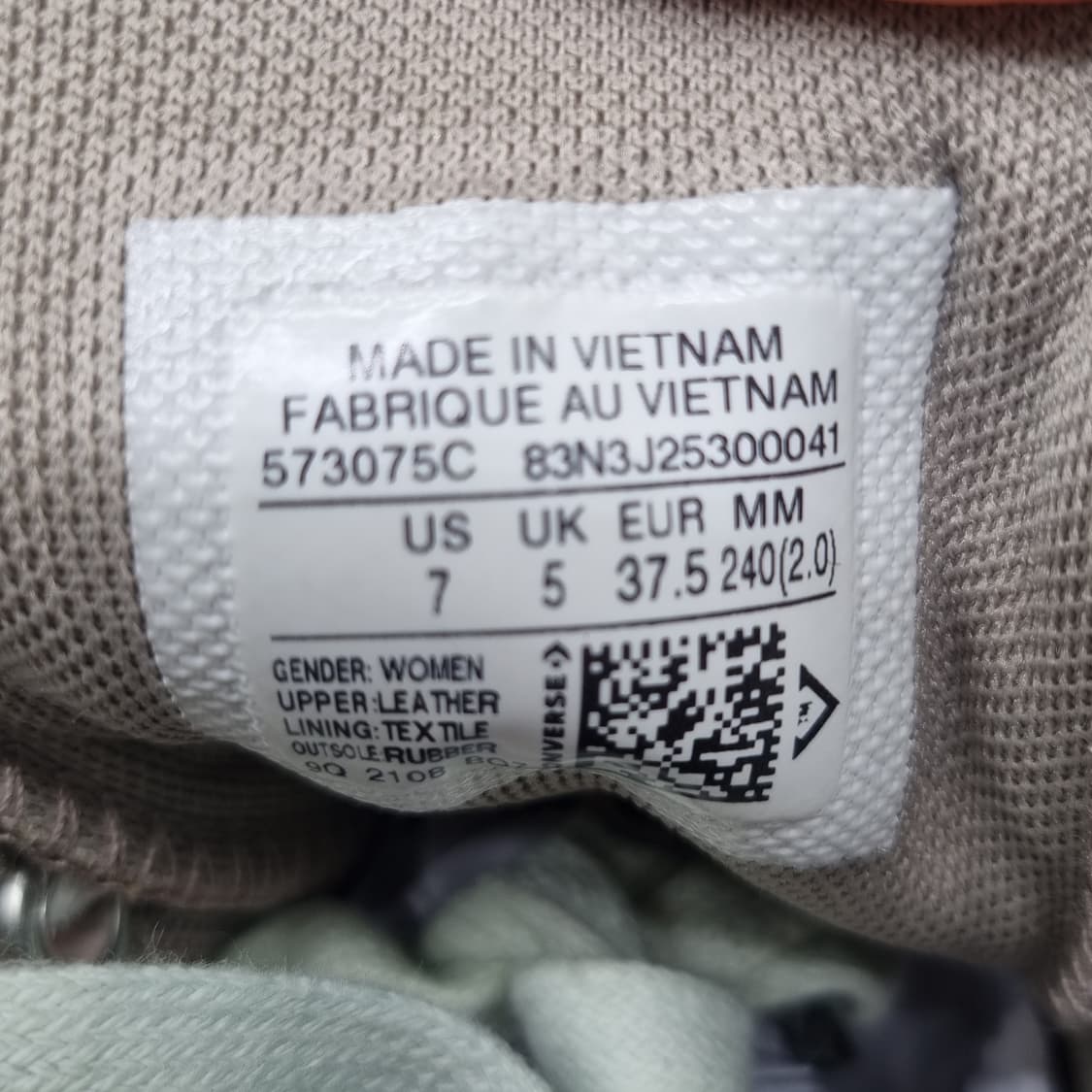 컨버스 척테일러 무브 여성하이탑 240 상품이미지5