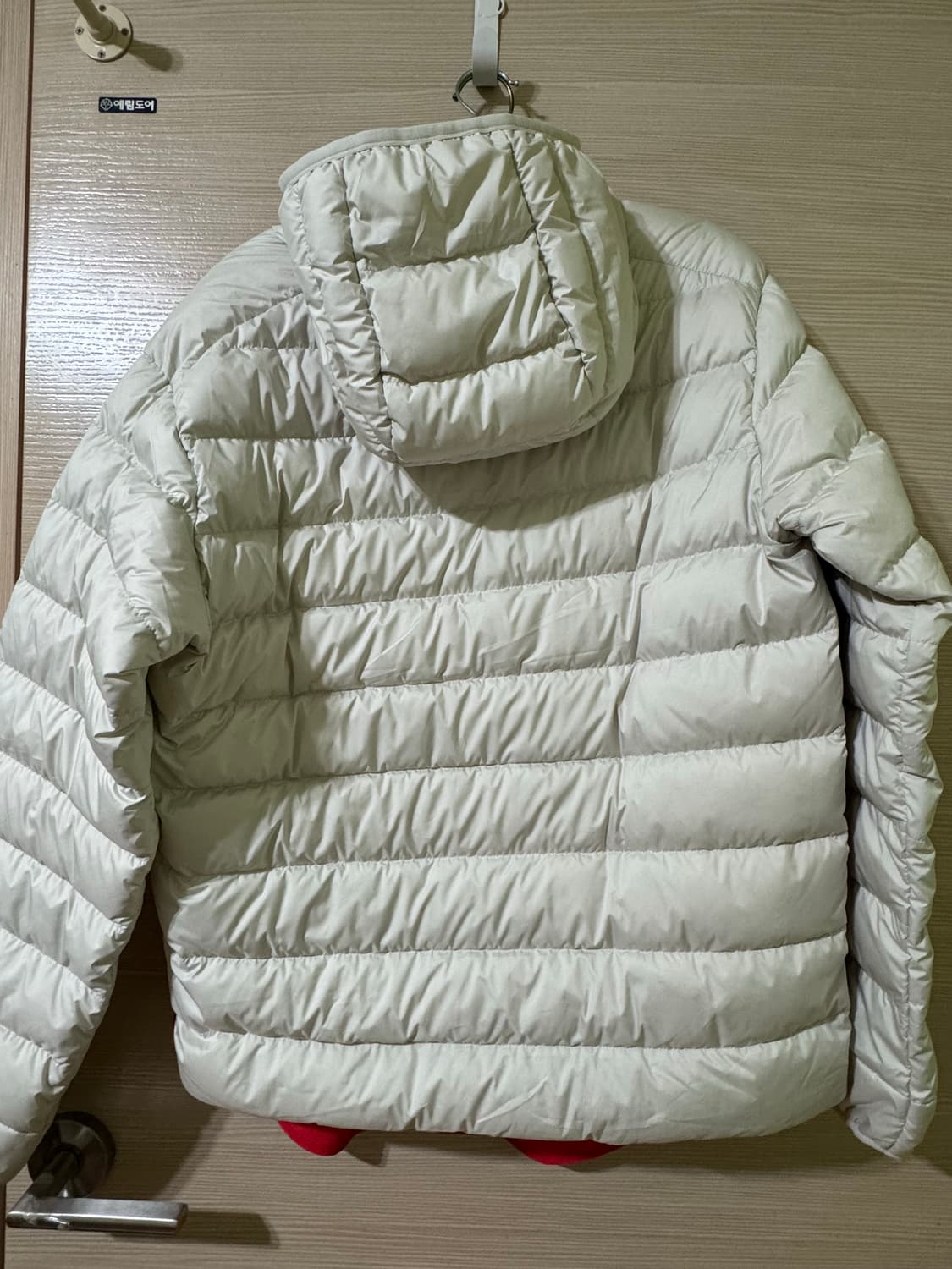 무신사 스탠다드 후디드 다운 경량패딩 M 상품이미지3