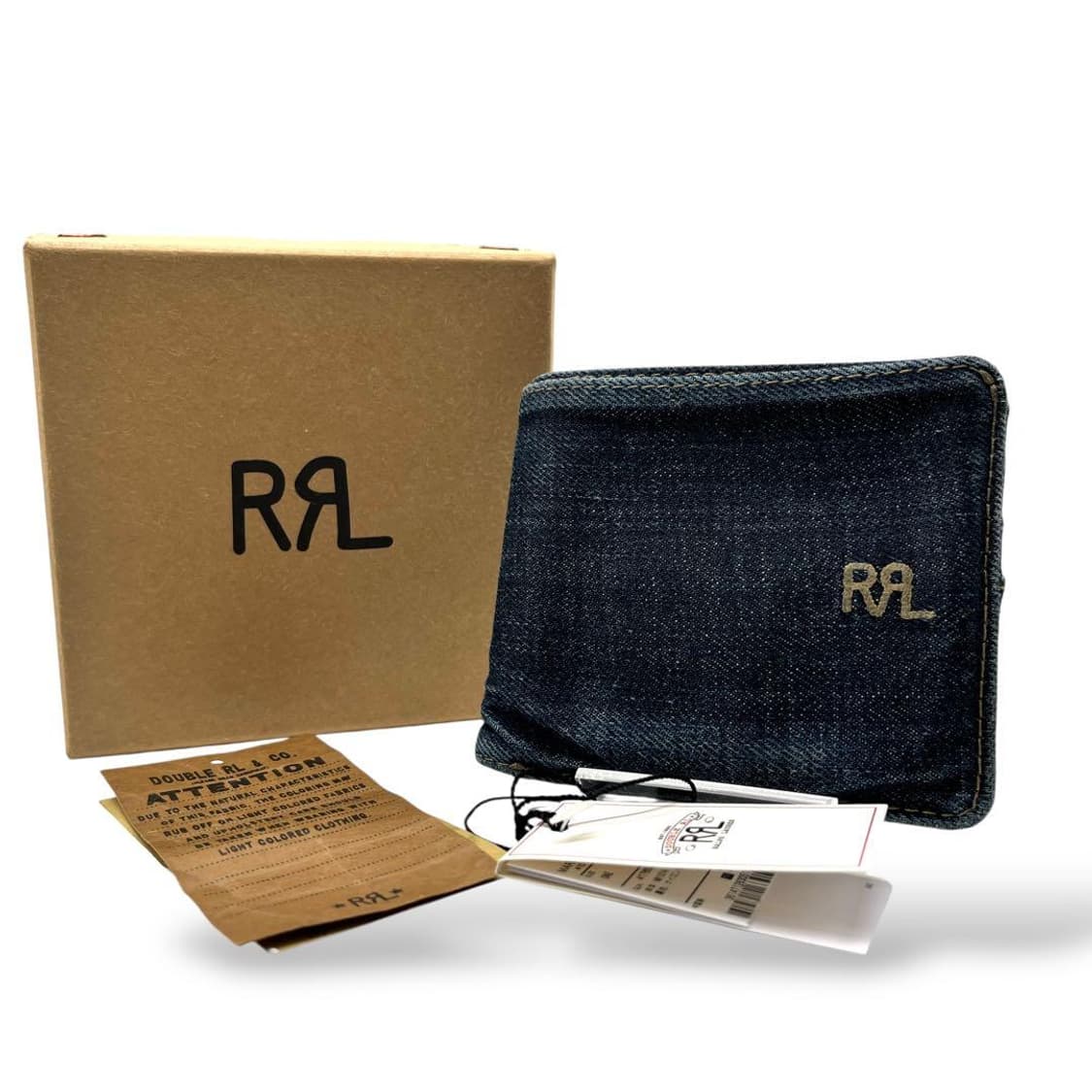 RRL 더블알엘 인디고 데님 빌폴드 월렛 상품이미지1