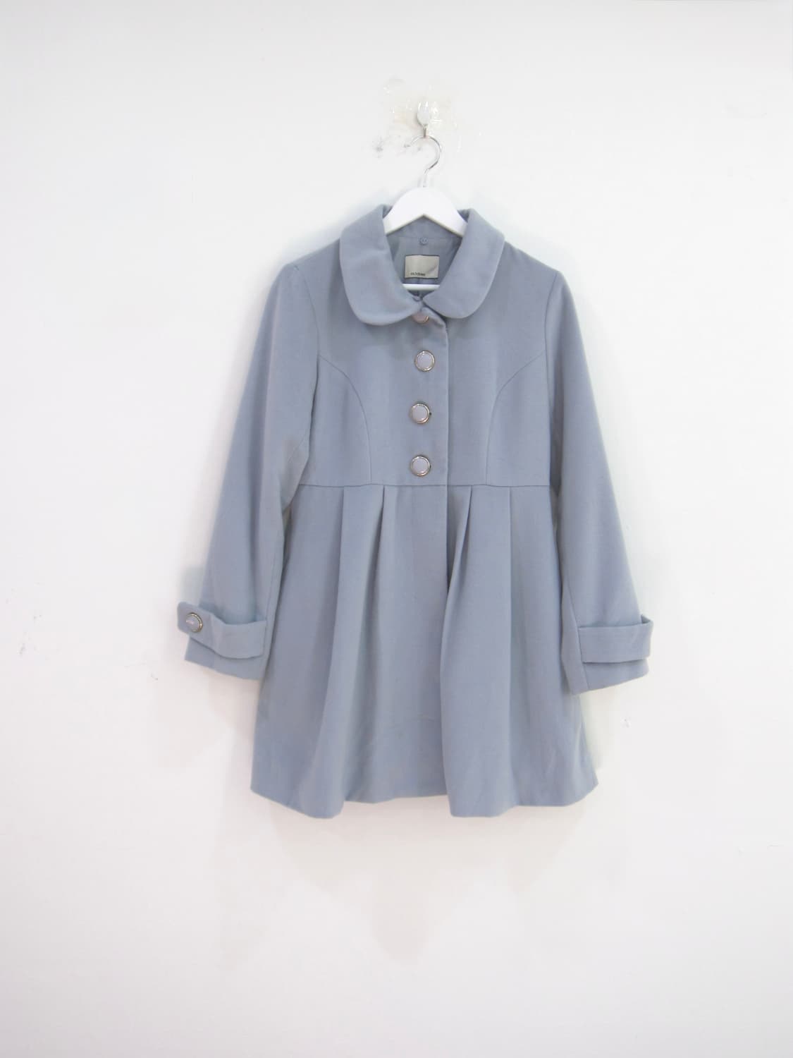 olive des olive 올리브데올리브 뮤트블루 원피스코트 헤이세이 상품이미지3