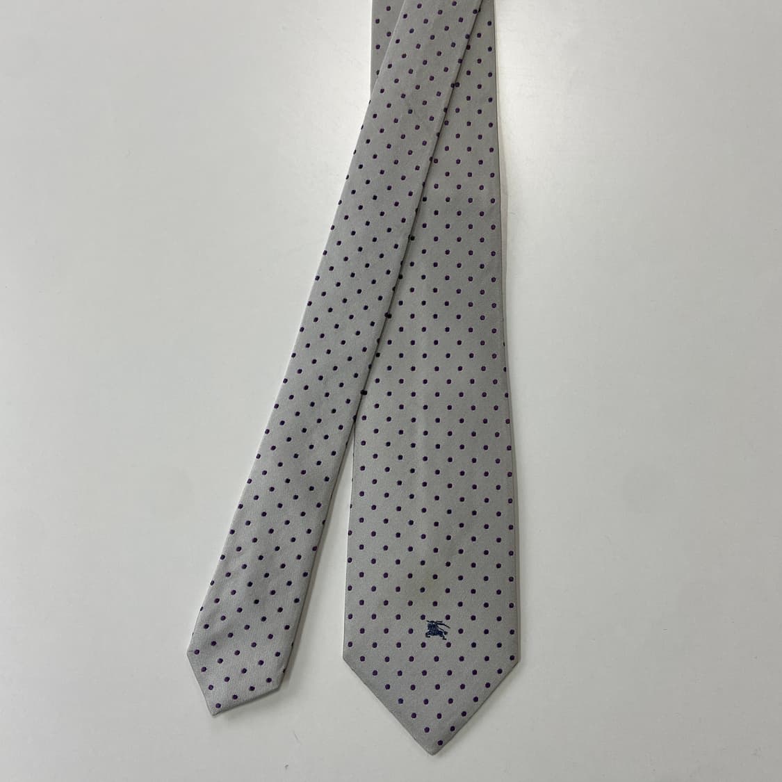 버버리 (Burberry) 심플로고 블랙라벨  정품 명품넥타이 상품이미지1